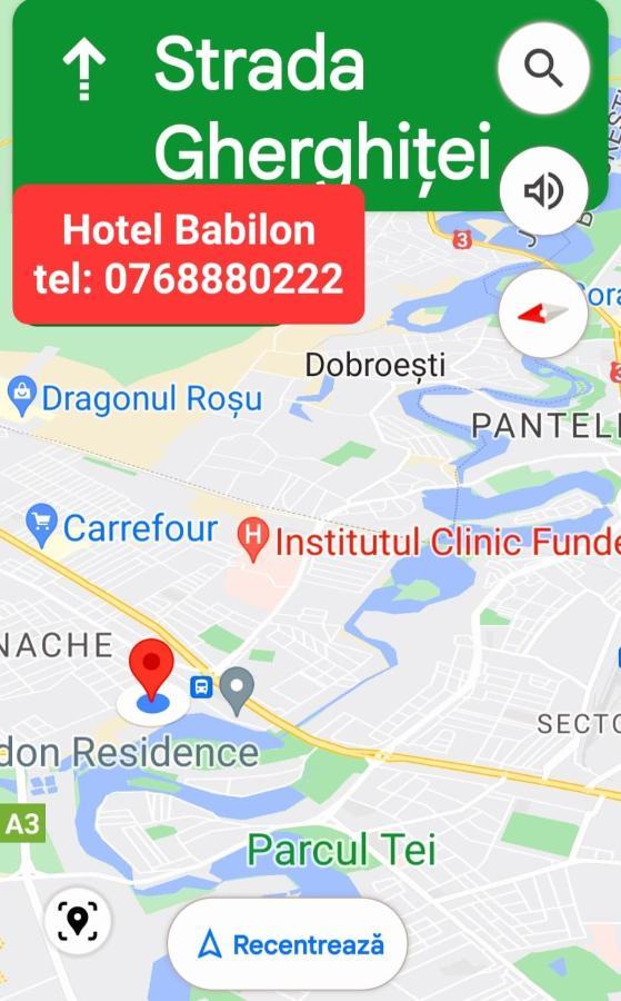 Hotel Babilon ブカレスト エクステリア 写真